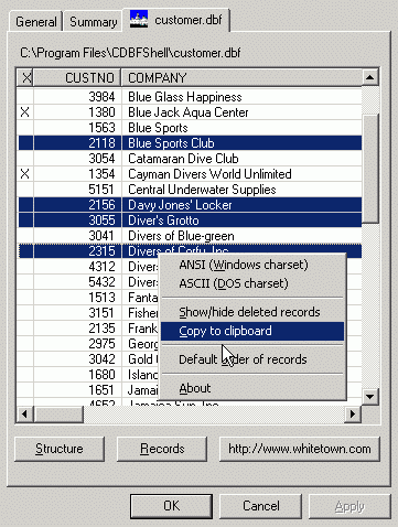 Screenshot for CDBF Shell 1.11