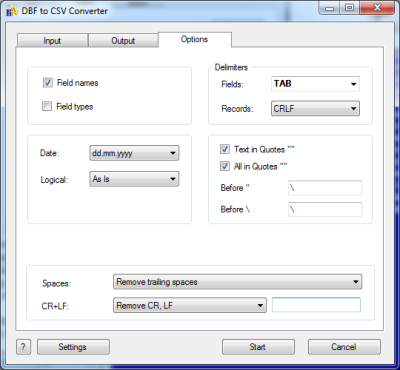 free downloads Advanced CSV Converter 7.45