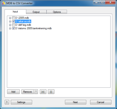 free mdb to csv converter