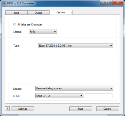 convert 10 to xls xlsx windows (Access) Converter MDB to (Excel) XLS